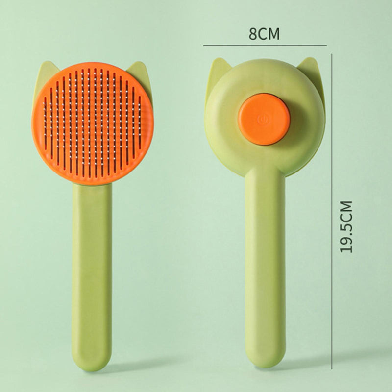 Brosse à cheveux en acier inoxydable pour chiens et chats