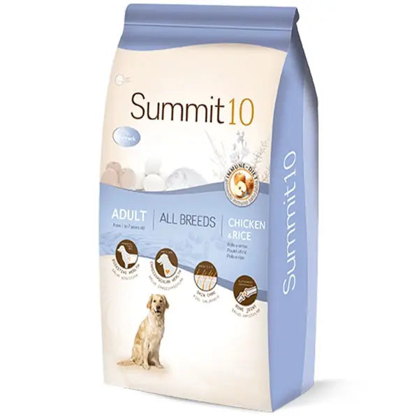 SUMMIT 10 LIFE STAGE  CROQUETTES CHIENS ADULTES MAINTENANCE - 15 KG SUMMIT 10