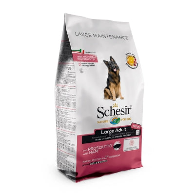 SCHÉSIR  - CROQUETTES CHIENS Large adult - Porc - 12 KG