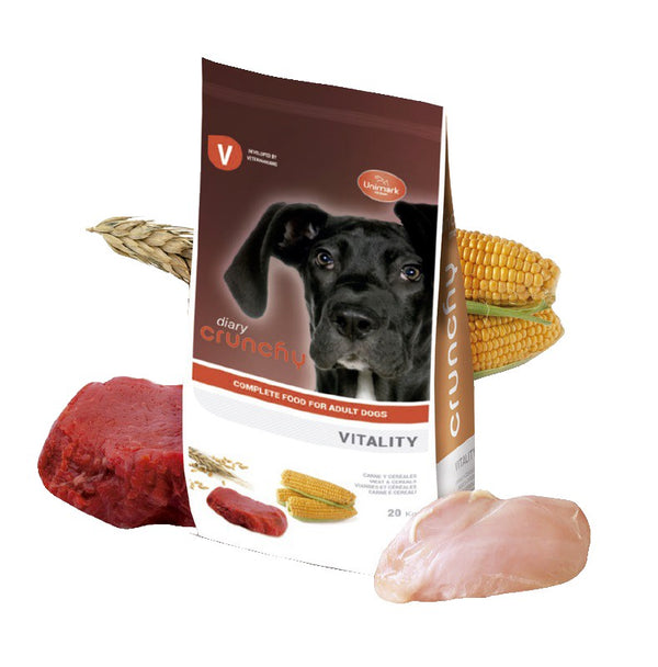 CRUNCHY - CROQUETTES VITALITY - Poulet - 20 KG CRUNCHY