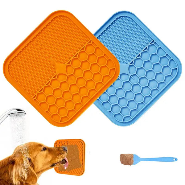 Tapis de léchage pour chien Zolia en silicone de qualité aliment