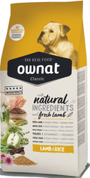 OWNAT CLASSIC - CROQUETTES CHIENS ADULTES - Agneau & Riz OWNAT
