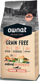OWNAT JUST GRAIN FREE - CROQUETTES CHIENS ADULTES - Saumon OWNAT