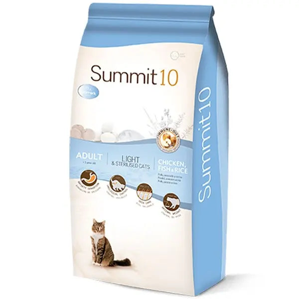 ÉCHANTILLON CROQUETTES POUR CHATS - SUMMIT 10