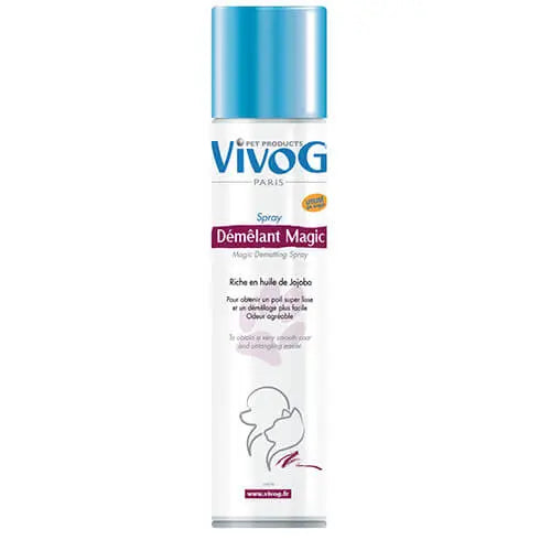 VIVOG - SPRAY DÉMÊLANT POUR CHIEN ET CHAT - MAGIC À L'HUILE DE JOJOBA Vivog
