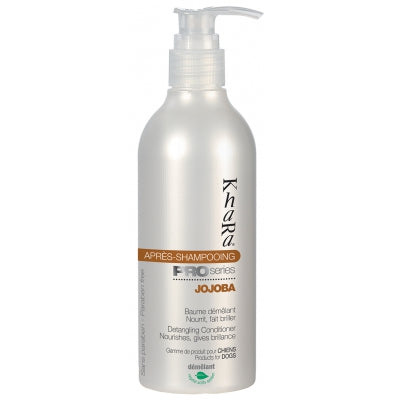 L'après-shampooing Jojoba de Khara: Une formule hydratante pour une fourrure plus douce